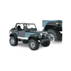 Bushwacker 59-83 For Jeep CJ5 Cutout Style Flares 4pc Black