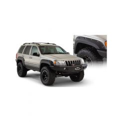 Bushwacker 99-04 For Jeep Grand Cherokee Cutout Style Flares 4pc Black