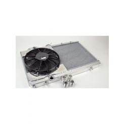 CSF 01-07 For Mitsubishi Evo 7/8/9 Full Size Slim Radiator w/12in Fan & S