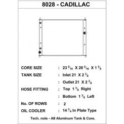 CSF 09-13 Cadillac CTS-V Radiator