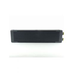 CSF Universal Dual-Pass Oil Cooler RS Style M22 x 1.5 24in L x 5.75in H x