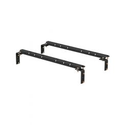 Curt Universal 5th Wheel Base Rails Carbide Black