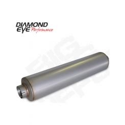 Diamond Eye Mflr Big Dog Quiet Tone 5" id Sgl" /Sgl Out 10" dia X 45" B