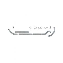 Diamond Eye Kit 4" Tb Mflr Rplcment Pipe Sgl Al: 94-02 For Dodge Cum