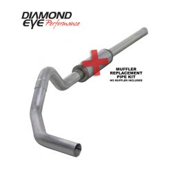 Diamond Eye Kit 4" Cb Mflr Rplcment Pipe Sgl Al: 2004.5-2007.5 For D