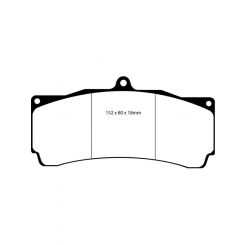EBC Brakes Yellowstuff Performance Brake Pads