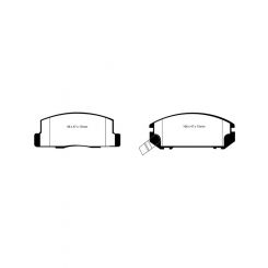 EBC 99-02 For Toyota MR2 1.8 Yellowstuff Rear Brake Pads