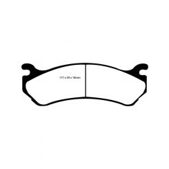 EBC 02 Cadillac Escalade 5.3 Akebono rear caliper Yellowstuff Front B