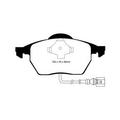 EBC 99-06 For Audi TT 1.8 Turbo Yellowstuff Front Brake Pads