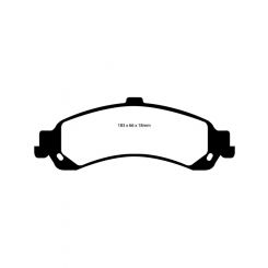 EBC 02 Cadillac Escalade 5.3 PBR rear caliper Yellowstuff Rear Brake