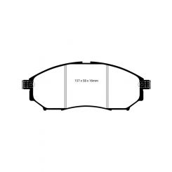 EBC 08-13 For Infiniti EX35 3.5 Yellowstuff Front Brake Pads