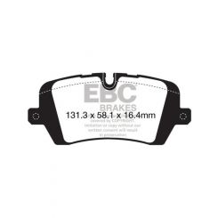 EBC 13+ For Land Rover Range Rover 3.0 Supercharged Yellowstuff Rear