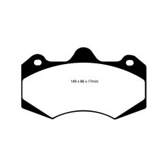 EBC 01-04 For Aston Martin Vanquish 5.9 AP Caliper Bluestuff Front B