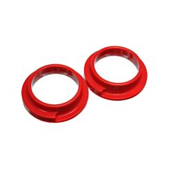 Energy Suspension Coil Spring Isolator Set 3in ID 4 5/16in OD 1 1/8in H Red
