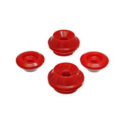 Energy Suspension Rear Strut Tower Bushing Set For 93-99 Volkswagen Golf III Red