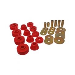 Energy Suspension Body Mount Set For 73-80 GM 1/2 Ton C-10/C1500 Pick Up 2WD Red