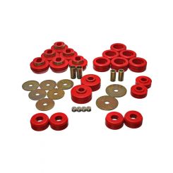 Energy Suspension Body Mount Red Set For 92-97 GM Denali XL/Blazer/Yukon XL 4WD