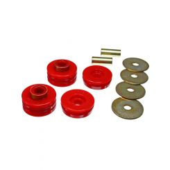 Energy Suspension Transmission Mount Set For 66-77 Ford Bronco 4WD Red