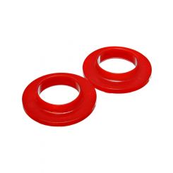 Energy Suspension Coil Spring Isolator Set 2 1/8in ID 3 3/4in OD 3/4in Red