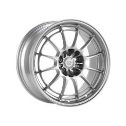 Enkei NT03+M 18x8.5 5x114.3 38mm Offset 72.6mm Bore Silver Wheel