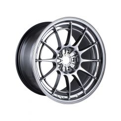 Enkei NT03+M 18x9.5 5x108 40mm Offset 72.6mm Bore Hyper Silver Wh