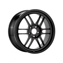 Enkei RPF1 15x7 4x100 35mm Offset 73mm Bore Black Wheel