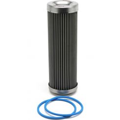 Fuelab 6 Micron Micro-Fiberglass Replacement Element 5in w/2 O-Rings & I