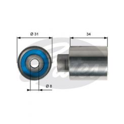 Gates Timing Idler Pulley