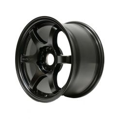 Gram Lights 57DR 17x9.0 +38 5-100 Semi Gloss Black Wheel
