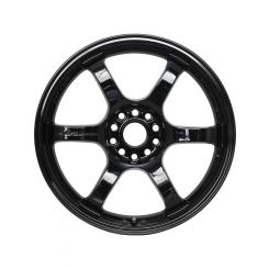 Gram Lights 57DR 18x9.5 +38 5-114.3 Glossy Black Wheel