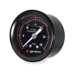 Grams Performance 0-30 PSI Fuel Pressure Gauge