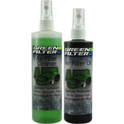 Green Filter Cleaner & Synthetic Oil Kit 12oz Cleaner / 8oz Oil Green