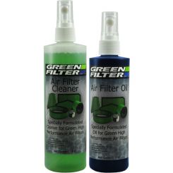Green Filter Cleaner & Synthetic Oil Kit 12oz Cleaner / 8oz Oil Blue