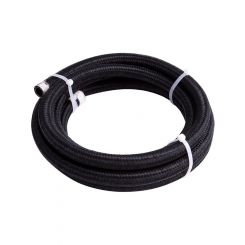 Aeroflow 450 Series Black Braided Light Weight Hose -7AN (3/8") 1M