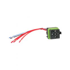 Hella Relay Connector ISO For Mini Weatherproof w/ 12in Leads