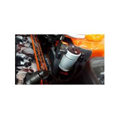 JLT 11-17 For Ford Mustang GT Driver Side Oil Separator 3.0 Clear Anod