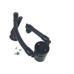 JLT 07-14 For Ford Mustang GT500 Driver Side Oil Separator 3.0 Black A