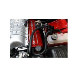 JLT 15-17 For Dodge Hellcat 6.2L Hemi Driver Side Oil Separator 3.0 Bl