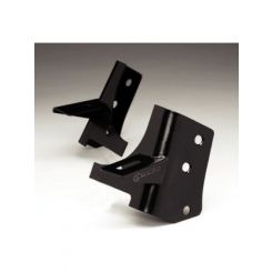 KC Hilites A-Pillar Windshield Hinge Light Mount Bracket Set For 97-06 Jeep TJ