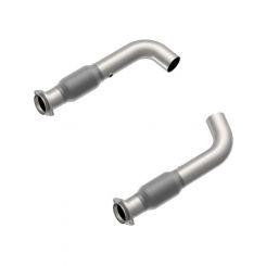 Kooks 2015 For Ford Mustang GT 3in GREEN Cat Dual Conn. Pipes that go