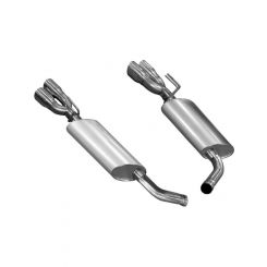 Kooks 14 For Chevy SS LS3 6.2L 3in Axleback Exhaust. w/and Quad 3in S