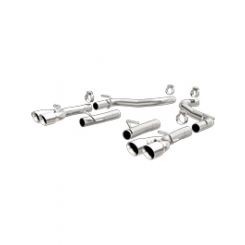 MagnaFlow Axle-Back, SS, 2.5in, Quad Split Rear 3.5in Tip 2015 For Dodge