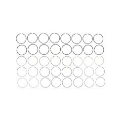 Mahle Rings GM LS1 V8 1997-2001 346 5.7L Vin G S Moly Ring Set