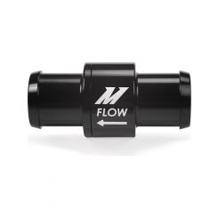 Mishimoto One-Way Check Valve 3/4in Aluminum Fitting Black