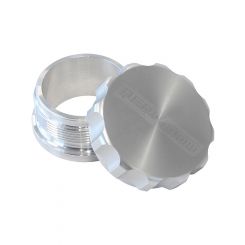 Aeroflow 1-1/2 Inch Billet Aluminium Weld-On Filler With Silver Cap