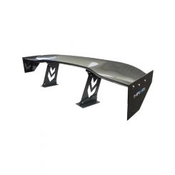 NRG Carbon Fiber Spoiler Universal 59" NRG Logo Large End Plates