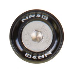 NRG Fender Washer Kit w/Rivets For Metal Black Set of 10