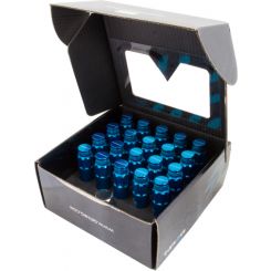 NRG 700 Series M12 X 1.25 Steel Lug Nut w/Dust Cap Cover Set 21