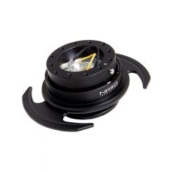 NRG Quick Release Kit Gen 3.0 Black Body / Black Ring w/Handles