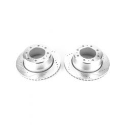 Power Stop 13-18 Ram 3500 Rear Evolution Drilled & Slotted Rotors P